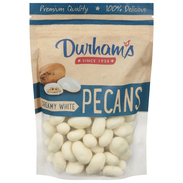 Nuts, Seeds & Dried Fruit Durham's Pecans, Creamy White hero