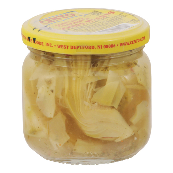 Canned & Jarred Vegetables Cento Artichoke Hearts, Quartered & Marinated hero