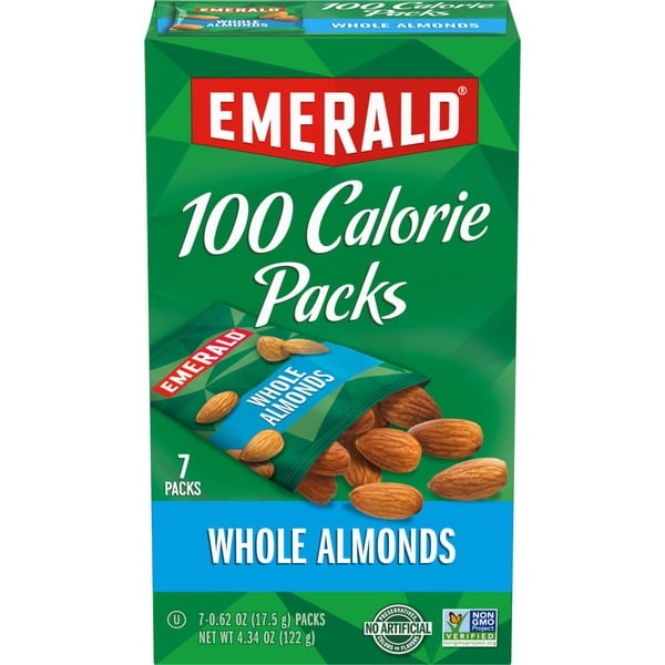 Nuts, Seeds & Dried Fruit Emerald Natural Whole Almonds hero