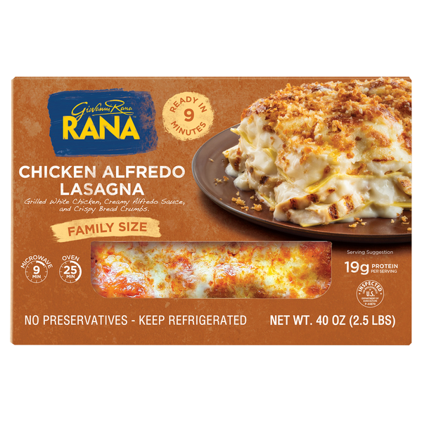 Rana Chicken Alfredo Lasagna, Family Size hero