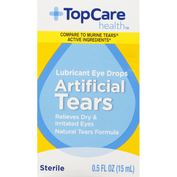 Eye & Ear Care TopCare Eye Drops, Lubricant, Artificial Tears hero