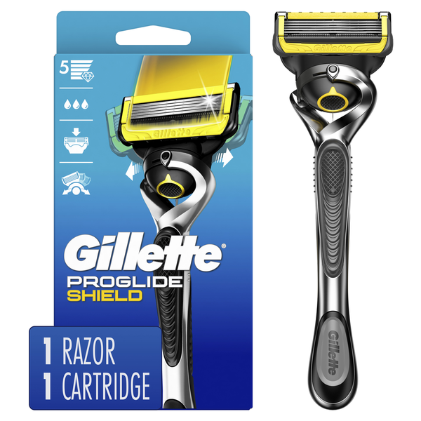 Shave Needs Gillette ProGlide Shield Men's Razor Handle + Blade Refill hero