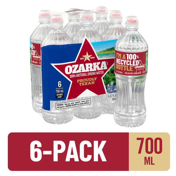 Water, Seltzer & Sparkling Water Ozarka Natural Spring Water hero