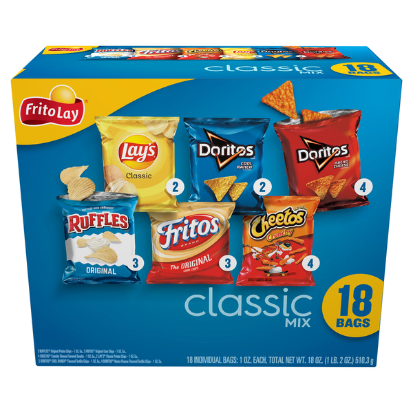 Chips & Pretzels Frito Lay Classic Mix hero