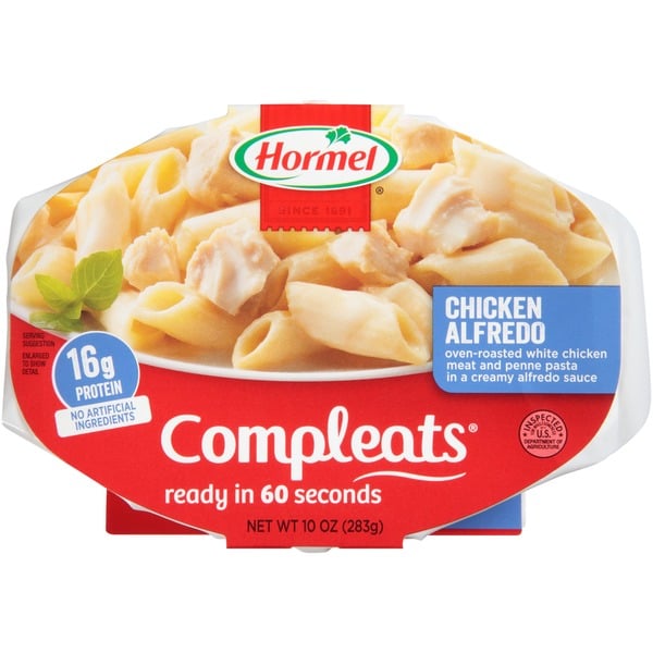 Instant Foods Hormel Compleats Chicken Alfredo hero