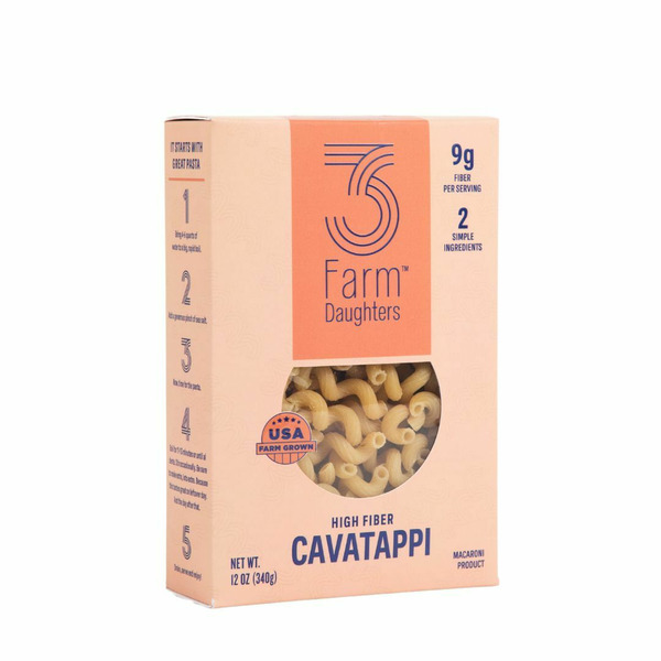 Dry Pasta 3 Farm Daughters High Fiber Cavatappi hero