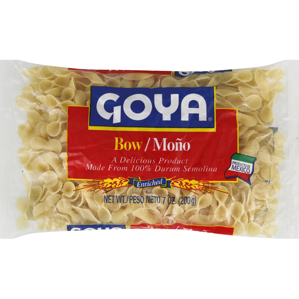 Grains, Rice & Dried Goods Goya Pasta, Bow hero