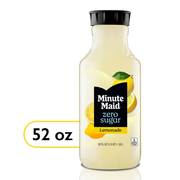 Juice & Nectars Minute Maid Sugar Lemonade Bottle hero