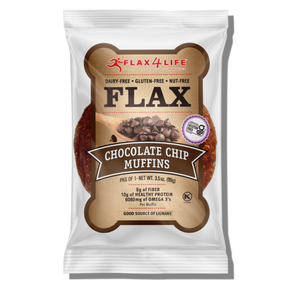 Frozen Breakfast Flax4Life Grab n' Go Chocolate Chip Muffin hero