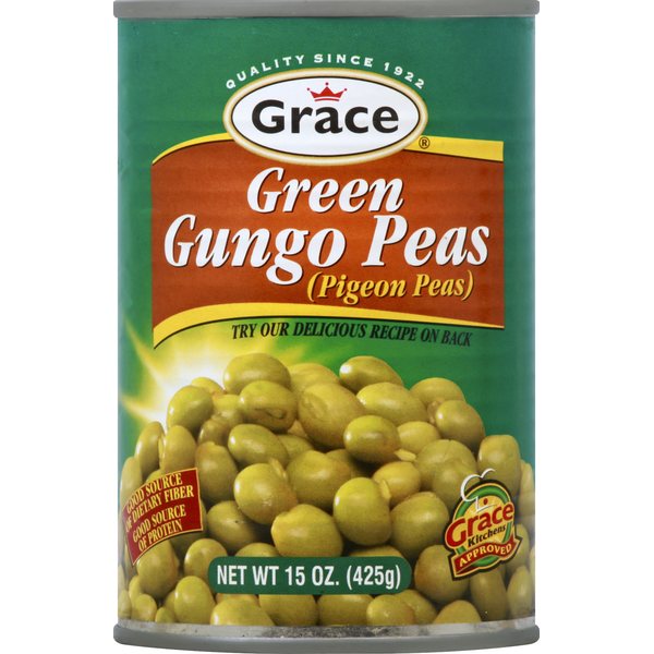 Canned & Jarred Vegetables Grace Green Peas, Gungo hero