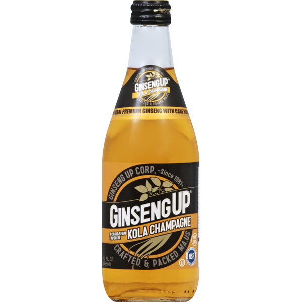 More International Foods Ginseng UP Kola Champagne hero