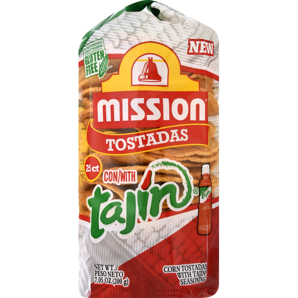 Condiments Mission Tostadas with Tajin hero