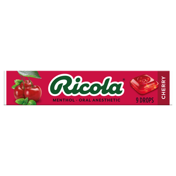 Ricola Cherry Throat Drops hero