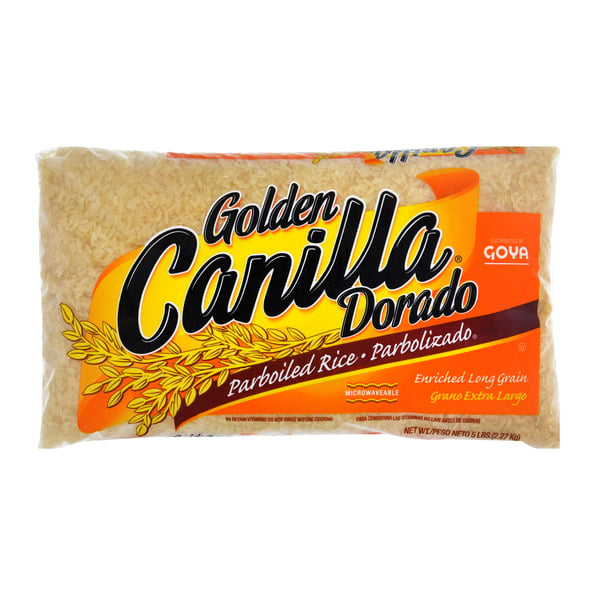 Goya Enriched Long Grain, Golden Canilla Parboiled Rice hero