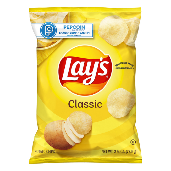 Chips & Pretzels Lay's Classic Potato Chips hero