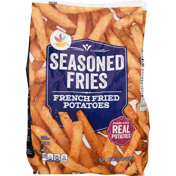 Frozen Appetizers & Sides Store Brand French Fried Potatoes, Seasoned Fries hero