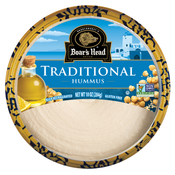 Fresh Dips & Tapenades Boar's Head Traditional Hummus hero