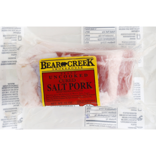 Packaged Meat Bear Creek Pork, Salted, Cured hero