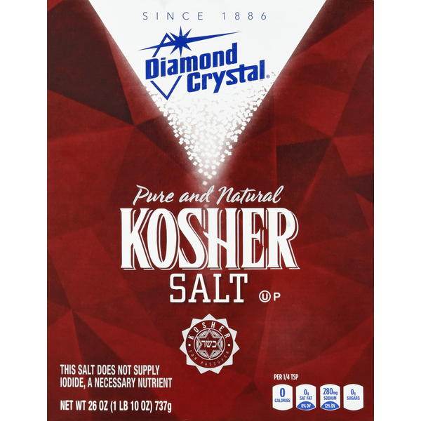 Spices & Seasoning Diamond Crystal Salt, Kosher hero