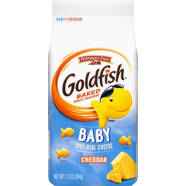 Crackers Pepperidge Farm Goldfish  Baby Cheddar Crackers hero