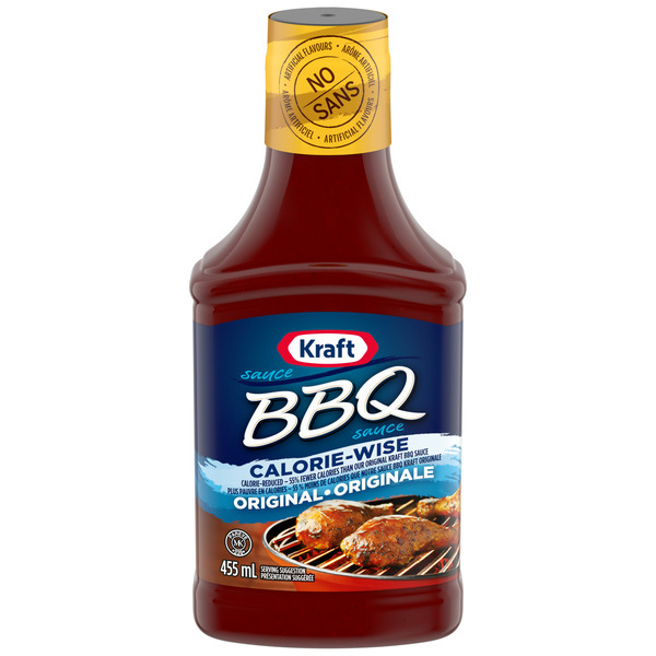 Condiments Kraft Calorie-Wise Original BBQ Sauce hero