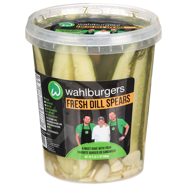 Wahlburgers Pickles, Fresh Dill Spears hero