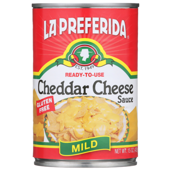 Latin Foods La Preferida Mild Cheddar Cheese Sauce, Ready-to-Eat hero