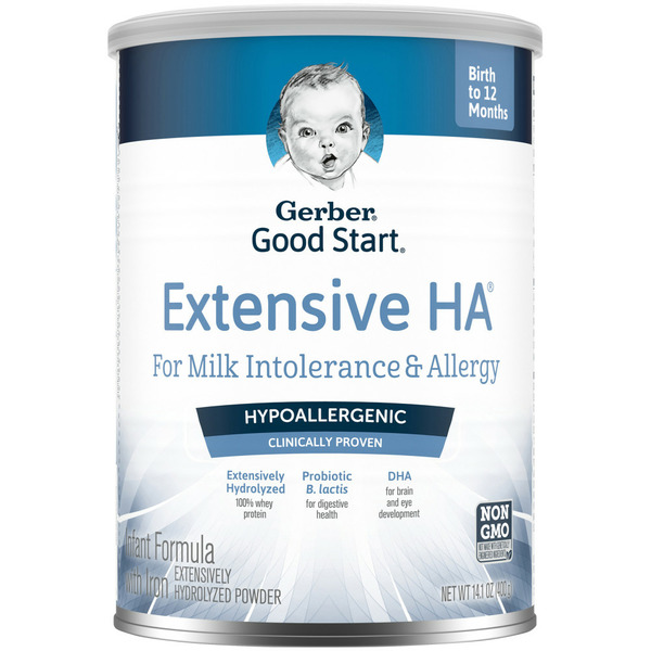 Baby Food & Formula Gerber Hypoallergenic Powder Infant Formula With Iron Canister hero