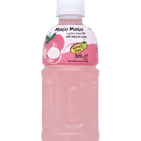 Refrigerated Mogu Mogu Juice, Lychee hero