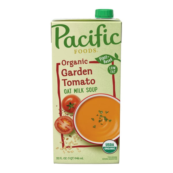 Soup, Broth & Bouillon Pacific Foods Garden Tomato Oat Milk Soup hero