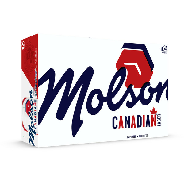 Beers & Coolers Molson Canadian Lager Beer hero