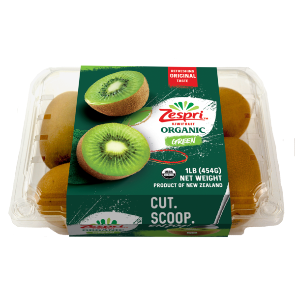 Packaged Vegetables & Fruits Zespri Organic Green Kiwifruit hero