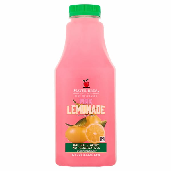 Juice & Nectars Mayer Brothers Pink Lemonade hero