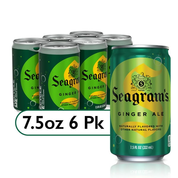 Soft Drinks Seagram's Ginger Ale Soda Soft Drinks hero