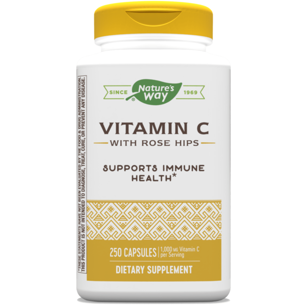 Vitamins & Minerals Nature's Way Vitamin C with Rose Hips - capsules hero