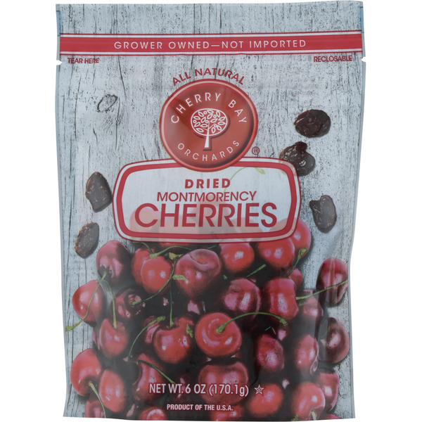 Nuts, Seeds & Dried Fruit Cherry Bay Orchards Cherries, All Natural, Montmorency, Dried hero