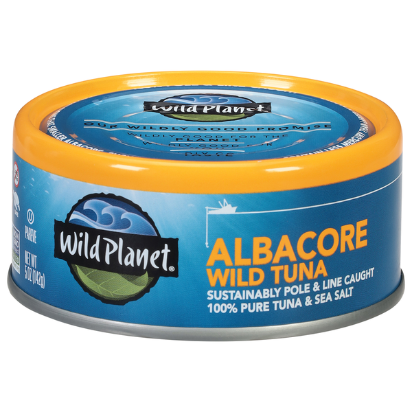 Canned Meat & Seafood Wild Planet Wild Tuna, Albacore hero