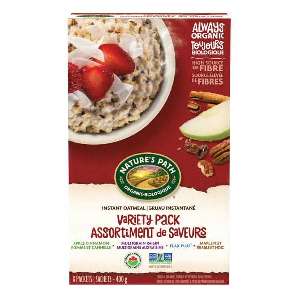 Hot Cereal & Pancake Mixes Nature's Path Variety Pack hero