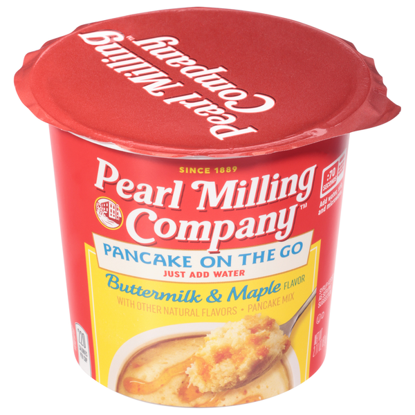 Hot Cereal & Pancake Mixes Pearl Milling Company Pancake on the Go, Buttermilk & Maple hero