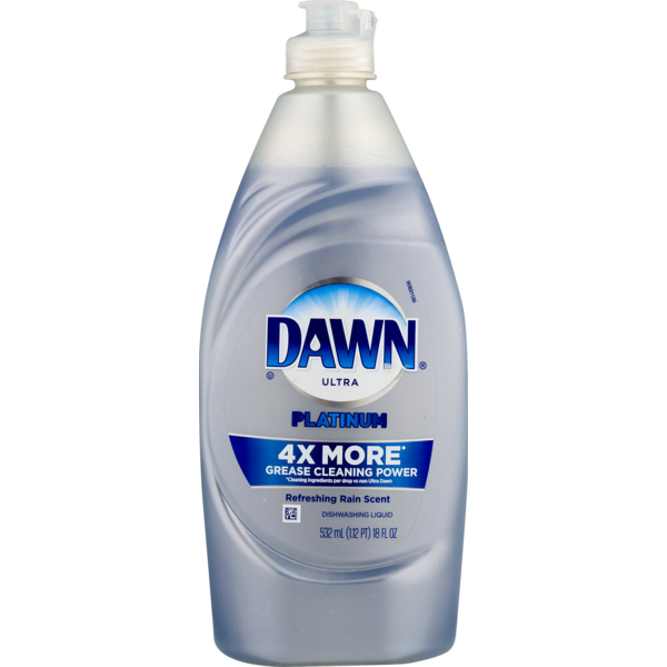 Dish Detergents Dawn Platinum Dishwashing Liquid Refreshing Rain Scent hero