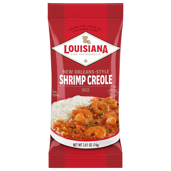 Spices & Seasonings Louisiana Fish Fry Products Base, Shrimp Creole, New Orleans-Style hero