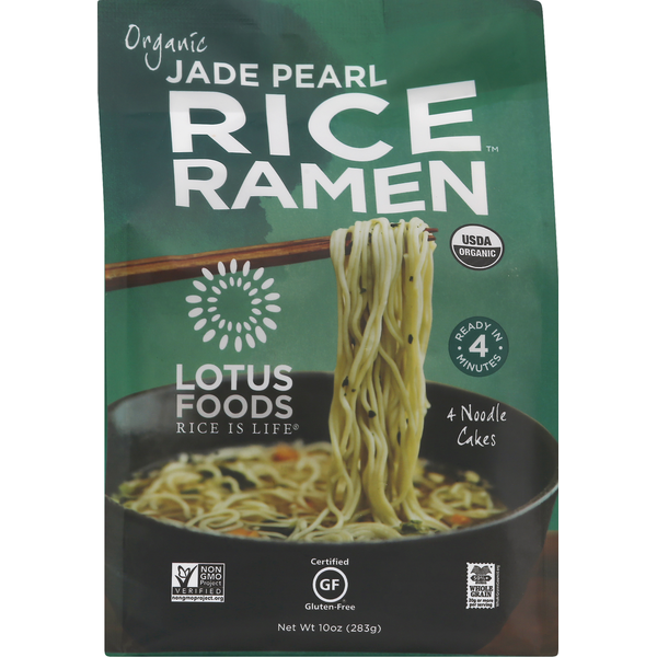 Asian Foods Lotus Foods Rice Ramen, Organic, Jade Pearl hero