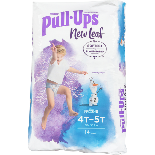 Diapers & Wipes Pull-Ups New Leaf Boys' Disney Frozen Potty Training Pants, 4T-5T (38-50 lbs) hero