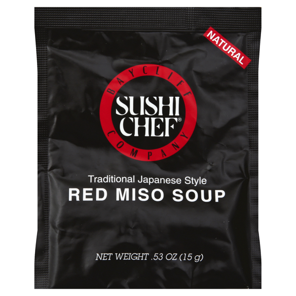 Instant Foods Sushi Chef Red Miso Soup Traditional Japanese Style hero