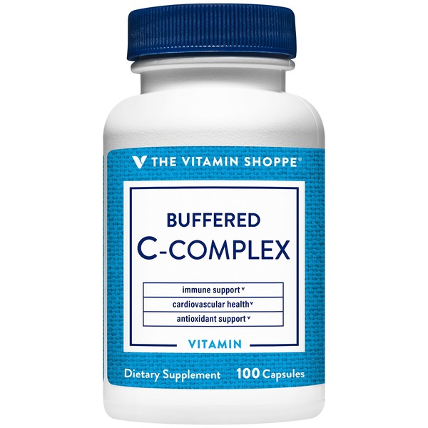 Vitamin C The Vitamin Shoppe Buffered C-Complex (100 Capsules) hero