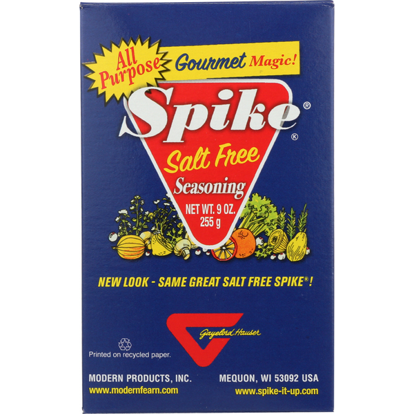 Spices & Seasonings Spike Salt Free Seasoning hero