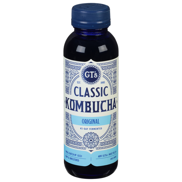 Beers & Coolers GT's Living Foods Kombucha, Classic, Original hero