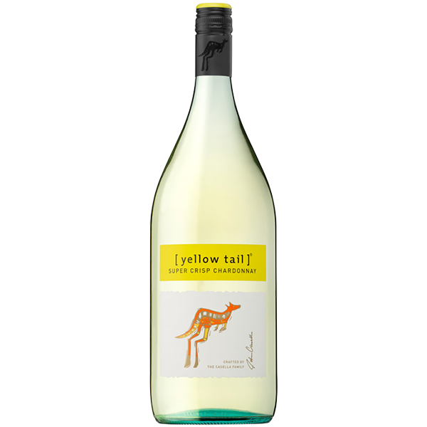 Chardonnay Wine [yellow tail] Chardonnay Super Crisp hero