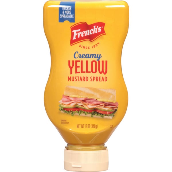 French's® Creamy Yellow Mustard Spread hero