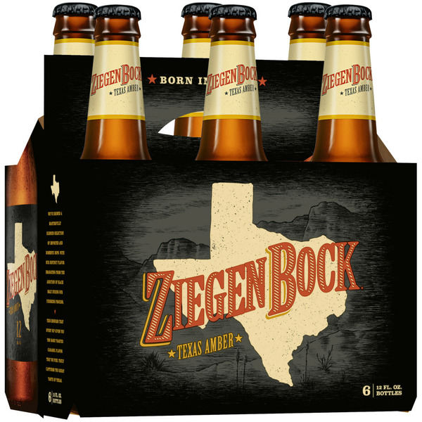 Beers & Coolers ZiegenBock Texas Amber Beer hero